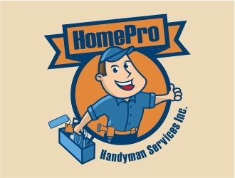 HomePro Handyman Services Inc.  logo design by Alfatih05