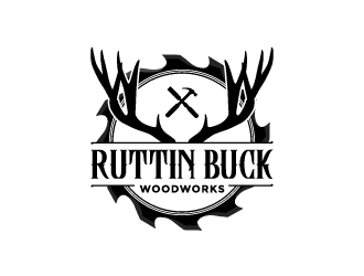 RUTTIN BUCK WOODWORKS logo design by torresace
