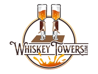 WhiskeyTowers.com logo design by Suvendu