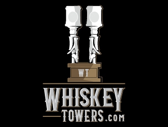 WhiskeyTowers.com logo design by Shailesh