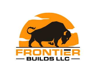 Frontier Builds LLC logo design by MarkindDesign