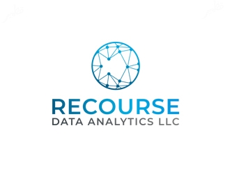 Recourse Data Analytics LLC logo design by Kebrra