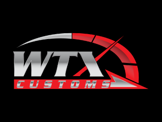WTX Customs logo design by nona