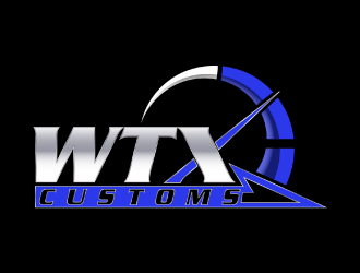 WTX Customs logo design by nona