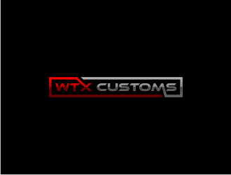 WTX Customs logo design by sodimejo