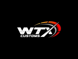WTX Customs logo design by decade
