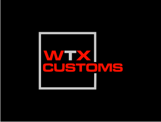 WTX Customs logo design by Asani Chie