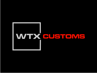 WTX Customs logo design by Asani Chie
