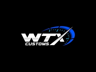WTX Customs logo design by decade