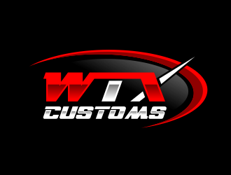 WTX Customs logo design by serprimero