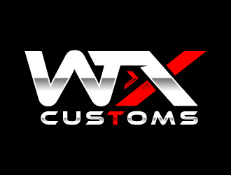 WTX Customs logo design by lestatic22