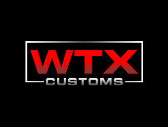 WTX Customs logo design by Inlogoz