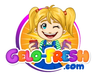 Gelo-Fresh logo design by jaize