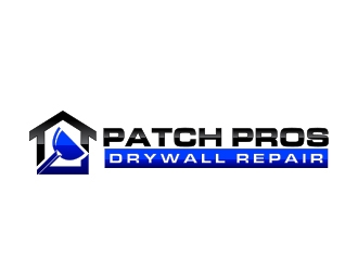Patch Pros Drywall Repair logo design by MarkindDesign