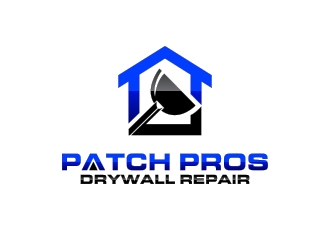 Patch Pros Drywall Repair logo design by MarkindDesign