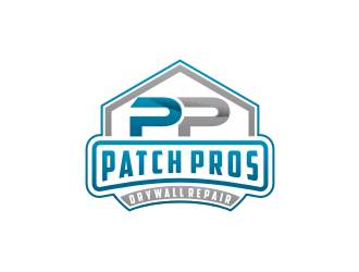 Patch Pros Drywall Repair logo design by bricton
