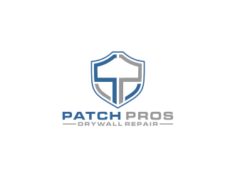 Patch Pros Drywall Repair logo design by bricton