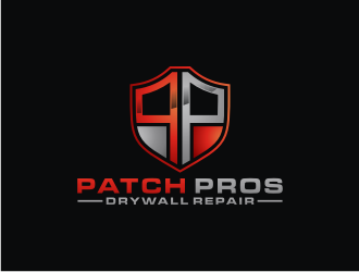 Patch Pros Drywall Repair logo design by bricton