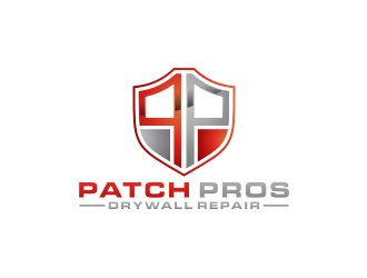 Patch Pros Drywall Repair logo design by bricton