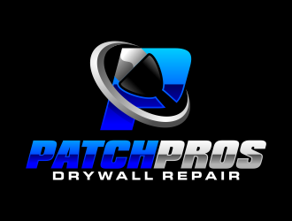 Patch Pros Drywall Repair logo design by ekitessar