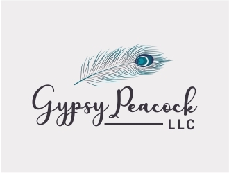 Gypsy Peacock, LLC logo design by Mardhi