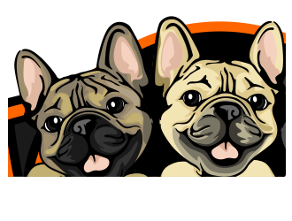 Harleyville French Bulldogs logo design by veron