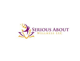 Serious About Wellness LLC logo design by usashi