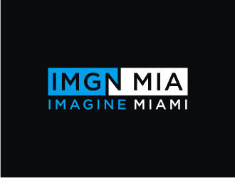 IMGN MIA (its an abbreviation of Imagine Miami) logo design by logitec
