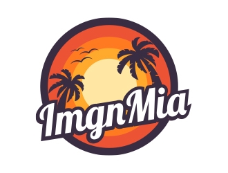IMGN MIA (its an abbreviation of Imagine Miami) logo design by MarkindDesign