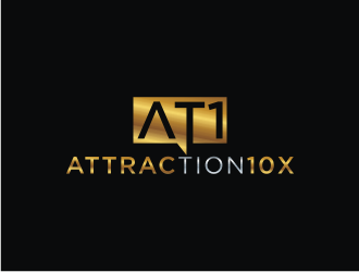 Attraction10x logo design by bricton