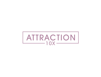 Attraction10x logo design by bricton
