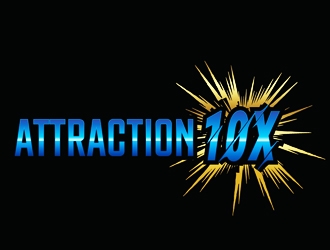 Attraction10x logo design by Roma