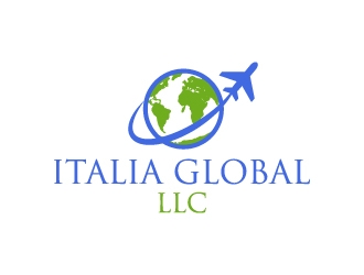 Italia Global, LLC. logo design by aryamaity