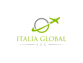 Italia Global, LLC. logo design by Editor