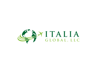 Italia Global, LLC. logo design by kaylee