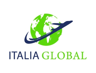 Italia Global, LLC. logo design by Shailesh