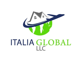 Italia Global, LLC. logo design by Shailesh