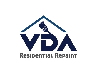 VDA Residential Repaint logo design by aryamaity