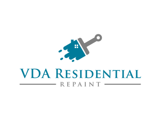 VDA Residential Repaint logo design by Inaya