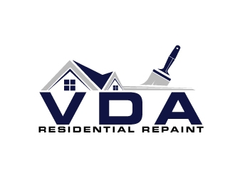 VDA Residential Repaint logo design by AamirKhan