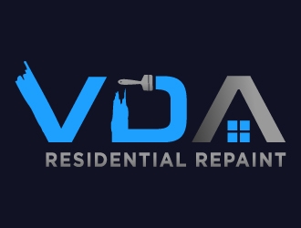 VDA Residential Repaint logo design by MonkDesign