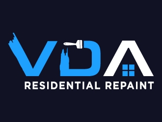 VDA Residential Repaint logo design by MonkDesign
