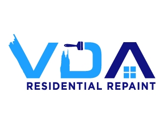 VDA Residential Repaint logo design by MonkDesign