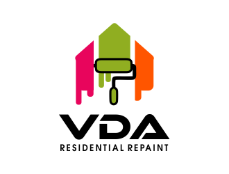 VDA Residential Repaint logo design by JessicaLopes