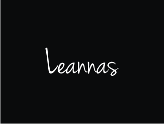 Leannas logo design by logitec