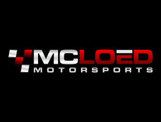 McLoed Motorsports logo design by p0peye