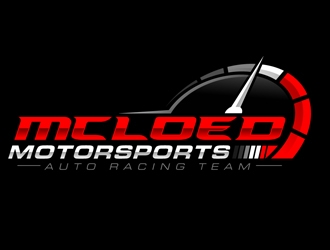 McLoed Motorsports logo design by DreamLogoDesign