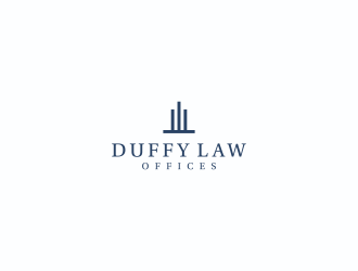 Duffy Law Offices logo design by violin