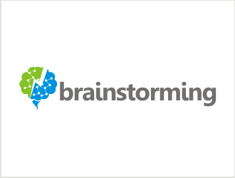 Brainstorming logo design by udud08