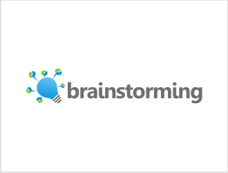 Brainstorming logo design by udud08